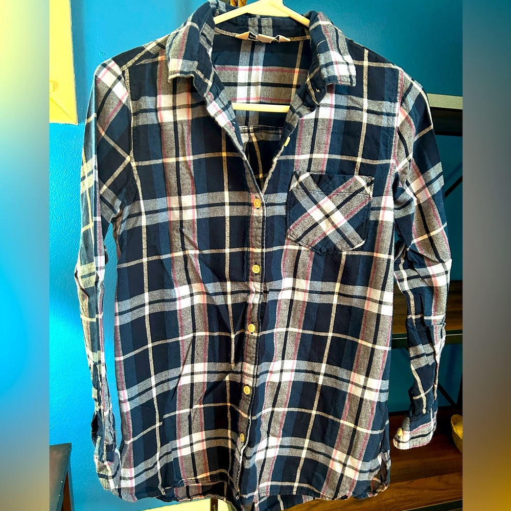 Blue/Pink Flannel